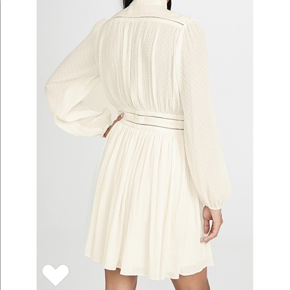 Zimmermann Espionage Plisse Mini Dress - Picture 2 of 7